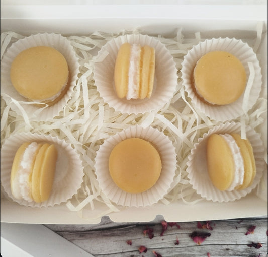 Box fondants macarons