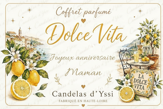 Coffret Dolce Vita Candelas d'Yssi