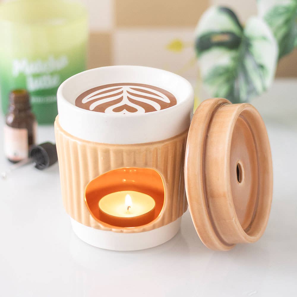 Brûleur d'huile en forme de tasse à café Something Different Wholesale