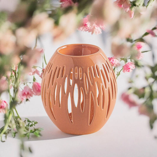 Brûle Parfum pour Fondants cire parfumée Céramy Ovali Terra Zen'Arôme
