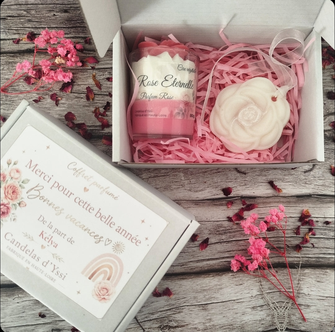 Coffret personnalisable - Rose Candelas d'Yssi
