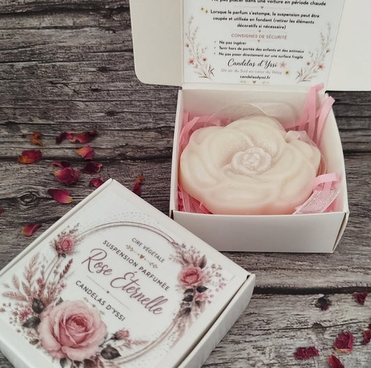 Suspension parfumée - Rose Candelas d'Yssi
