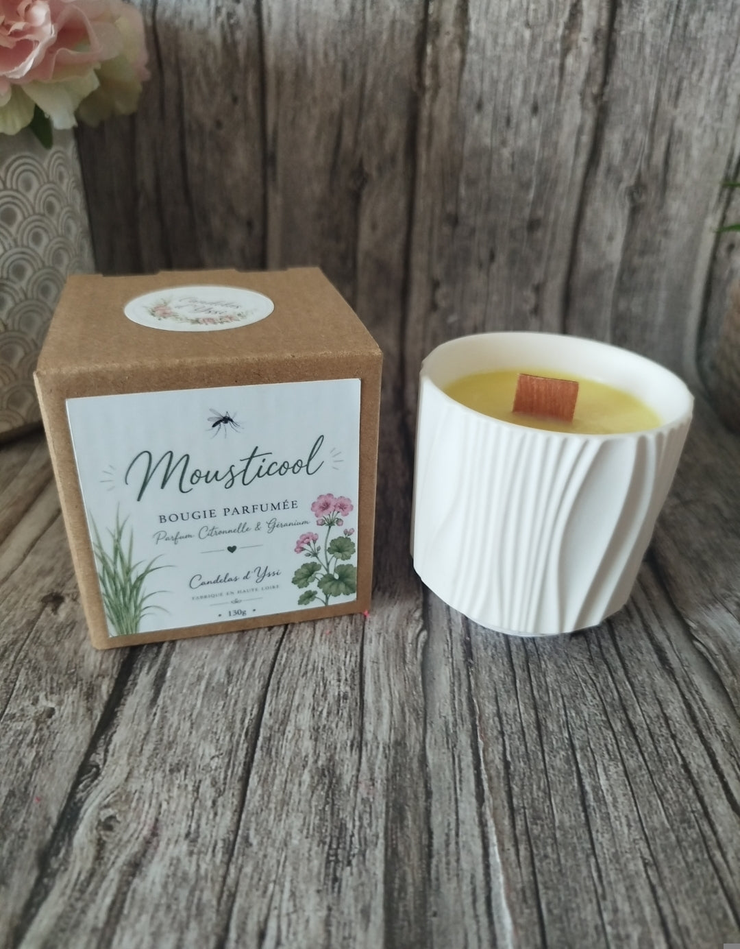 Bougie Mousticool Candelas d'Yssi