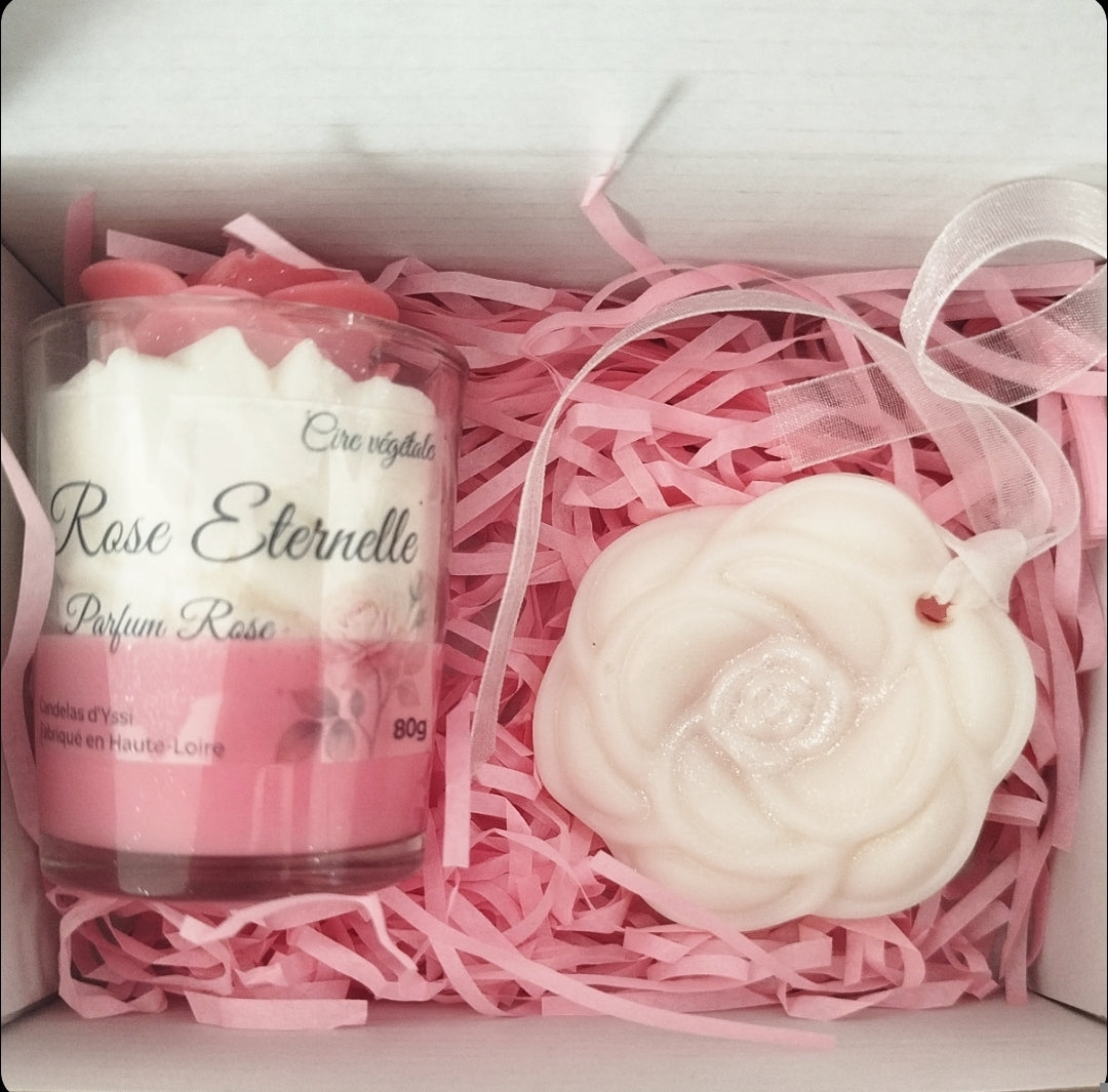 Coffret personnalisable - Rose Candelas d'Yssi