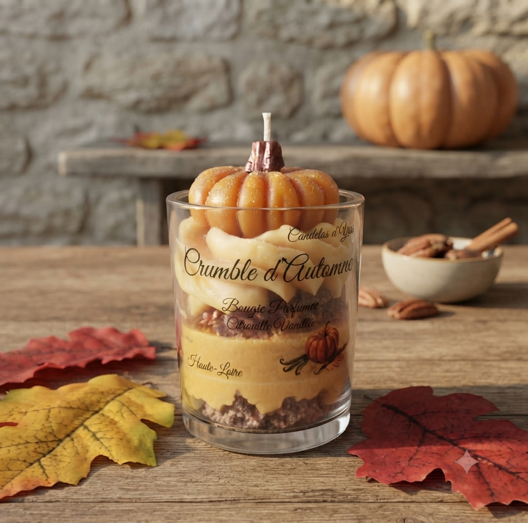 Crumble d'Automne Candelas d'Yssi
