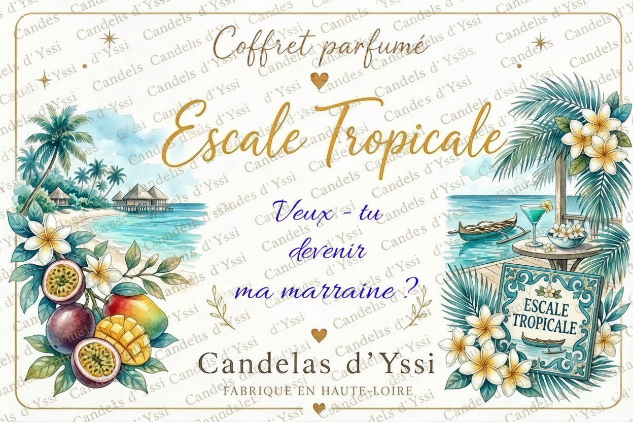 Coffret Escale Tropicale Candelas d'Yssi