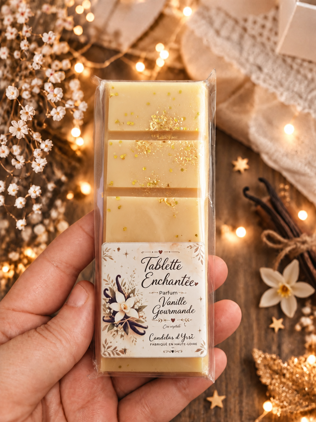 Tablette Enchantée - Vanille Candelas d'Yssi