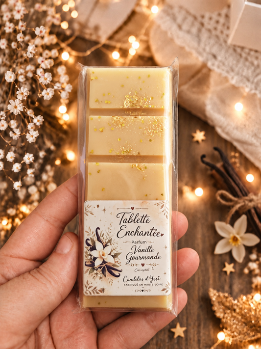 Tablette Enchantée - Vanille Candelas d'Yssi