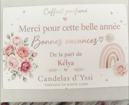Coffret personnalisable - Rose Candelas d'Yssi