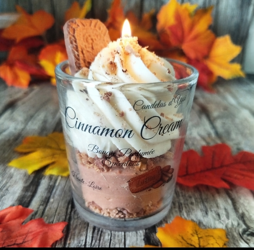 Cinnamon Cream Candelas d'Yssi