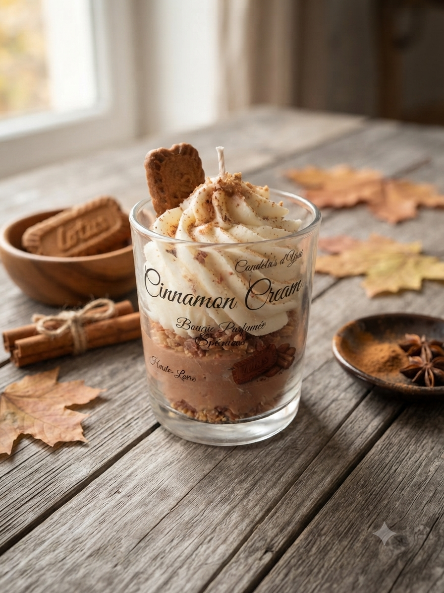 Cinnamon Cream Candelas d'Yssi