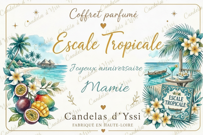 Coffret Escale Tropicale Candelas d'Yssi