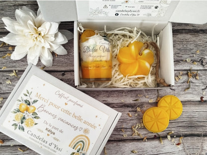 Coffret personnalisable - Limoncello Candelas d'Yssi